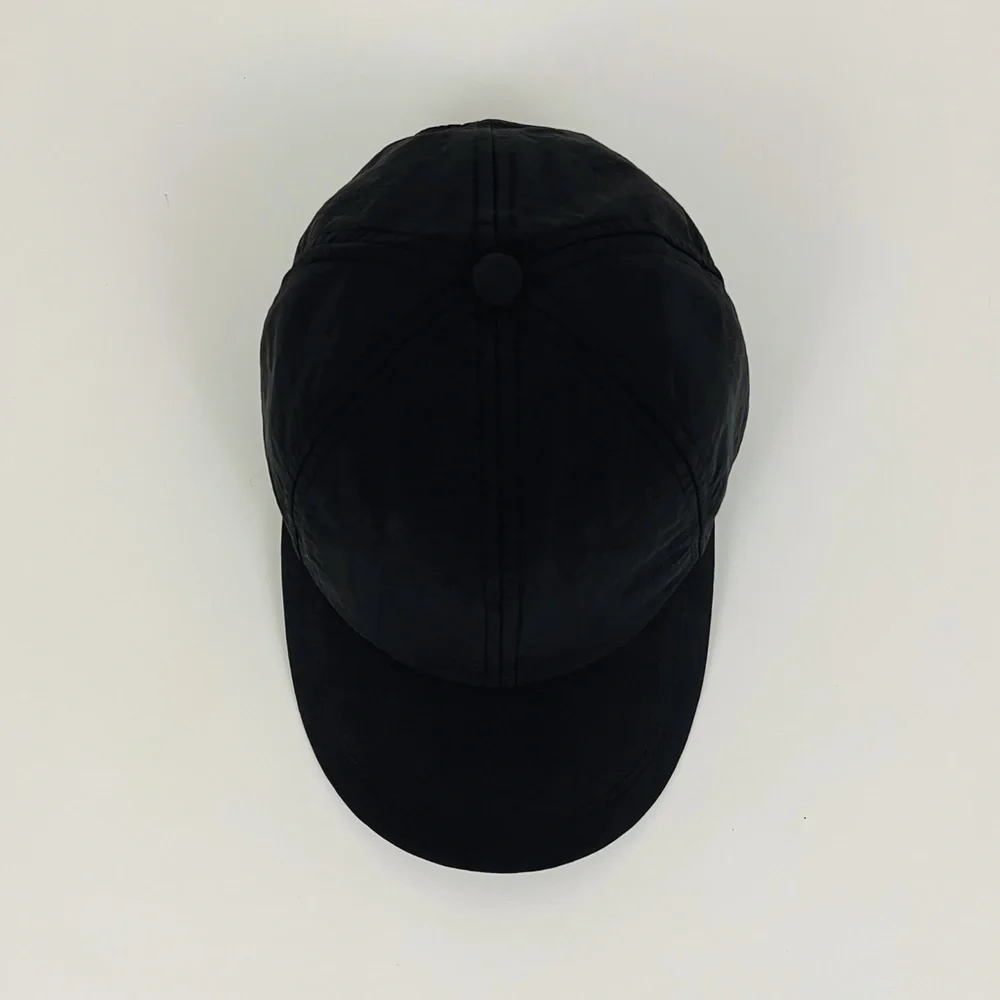 H&M Padded Nylon Cap in Black | Size XS/S